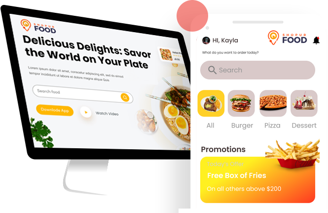 eat24 clone customer application